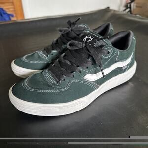 Vans Rowan 2 Men's Shoes Skateboarding Forest Green White Size 9.5 Excellent